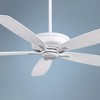 60" Minka Aire Modern Indoor Ceiling Fan with Remote Control White for Living Room Kitchen Bedroom Family Dining Home Office - 2 of 4