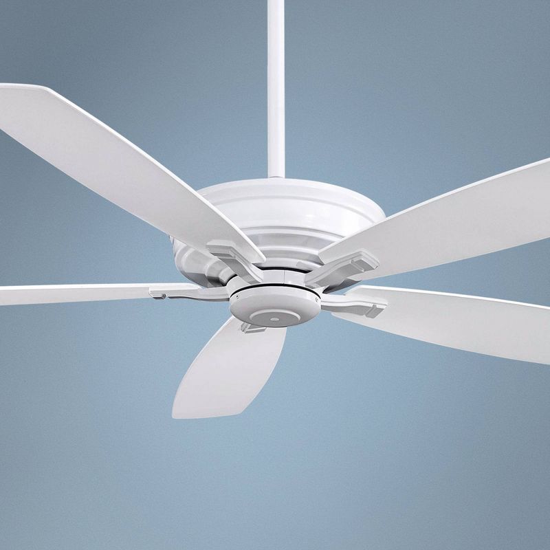 60" Minka Aire Modern Indoor Ceiling Fan with Remote Control White for Living Room Kitchen Bedroom Family Dining Home Office, 2 of 6