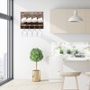Bezrat How My Wife Tells Time Wooden Wine Rack - 4 of 4