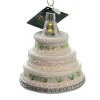 Old World Christmas 3.75 In Wedding Cake. Tree Ornament , Bride Groom Ornament (1PC) - 2 of 3