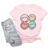 Simply Sage Market S.W.Smiley Smiley Face Grunge Short Sleeve Tee - 3 of 4