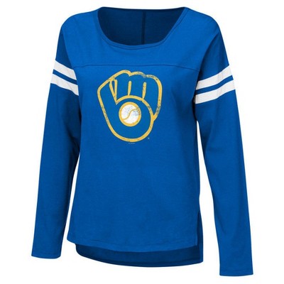Touch by G-III Womens Milwaukee Brewers Graphic T-Shirt