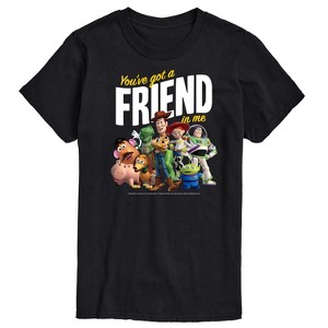 Men's - Toy Story - You've Got A Friend In Me Characters Short Sleeve Graphic T-Shirt - 1 of 4