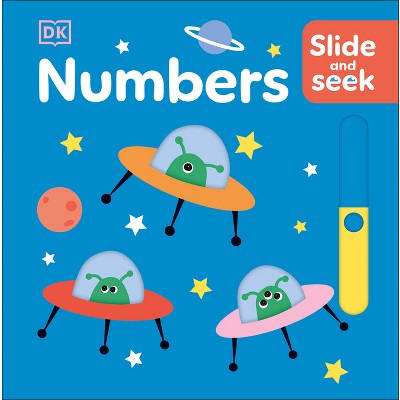 Slide and Seek Numbers - by  DK (Board Book)