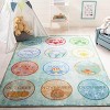 Kids Playhouse KPH256 Power Loomed Machine Washable Slip Resistant Rugs - Safavieh Kids - 2 of 4