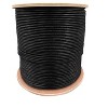 Monoprice Cat6A Plus Ethernet Network Cable - 1000 Feet - Black | 10G, 650MHz, UTP, Solid, Riser-Rated (CMR) 23AWG, Bulk Bare Copper - Entegrade - 4 of 4