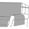 Greenland Home Fashions Maui Loveseat Slipcover, Multicolor - 4 of 4