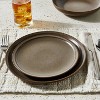 LunaLulinlk Banks Brown 10.25-Inch Stoneware Dinner Plate (2 pack) Brown - 2 of 4