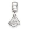 Black Bow Jewelry Sterling Silver East Carolina Pirates NCAA Bead Charm - 2 of 4