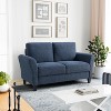 Lifestyle Solutions Willow Loveseat Woven Blue - 2 of 4