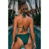Moda Minx 'Antigua' Forest Tie Side Bikini Bottoms - 4 of 4