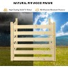 VINGLI Privacy Fence, Privacy Fence Panels for Outside, Outdoor Trash Can Pool Equipment (36 x 36in) - 4 of 4
