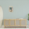Stupell Industries Woman Coastal Beach Canopy Summer Ocean Scene Framed Giclee Art, White, 16" x 20" - 3 of 4