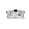 Cape Harbor 4-Light Flushmount Ceiling Light - Nautical Inspired, Dimmable, Steel & Glass - 3 of 4