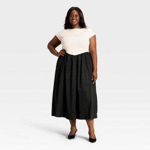Women's Backless Knit Maxi Dress - A New Day™ - 1 of 3