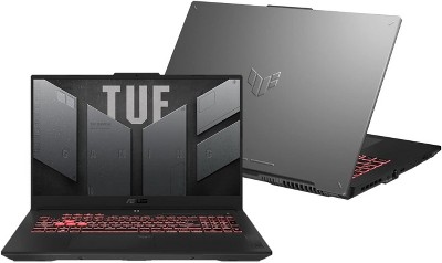 ASUS TUF Gaming F17 (2023) Gaming Laptop, 17.3” FHD 144Hz Display, GeForce RTX 4050, AMD Ryzen 7 7735HS, 16GB DDR5, 1TB PCIe 4.0 SSD, Wi-Fi 6, Windows