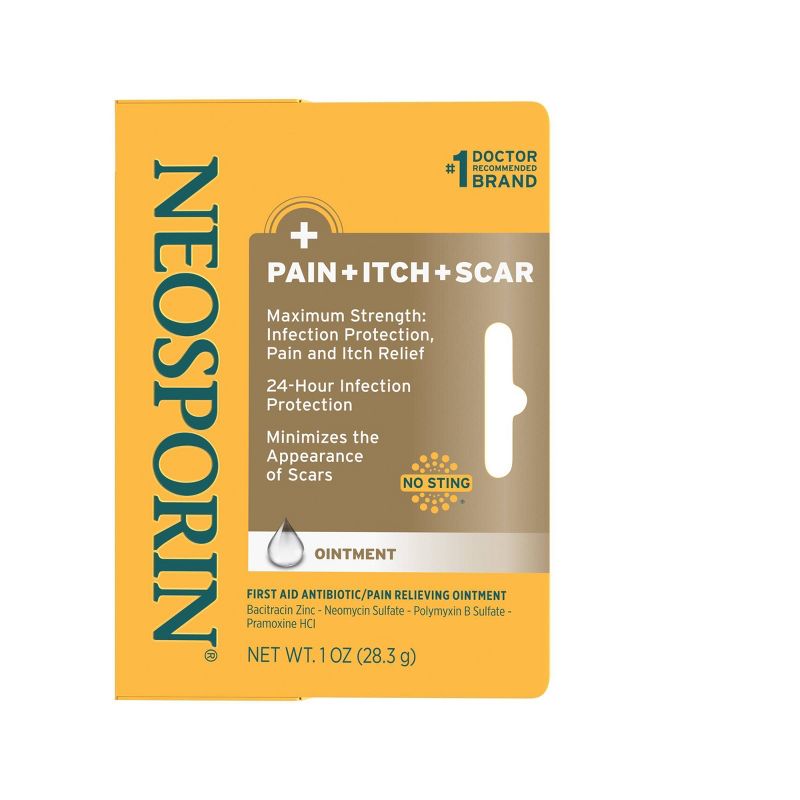 Neosporin First Aid Antibiotic/Pain Relieving Ointment - 1oz, 1 of 8