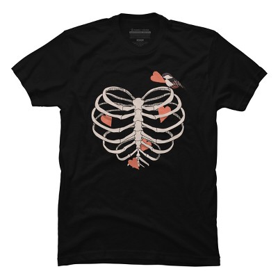 Men's Design By Humans The Heart Collector By huebucket T-Shirt