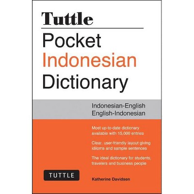 Tuttle Pocket Indonesian Dictionary - by  Katherine Davidsen (Paperback)