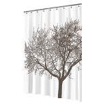 Tree EVA Shower Curtain Mocha - Splash Home