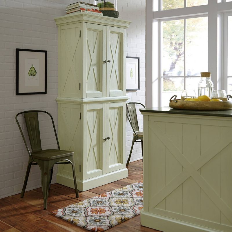 Seaside Lodge Pantry - White - Home Styles, 4 of 11
