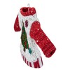 Northlight Knitted Ugly Sweater with Hanger Christmas Tree Ornament - 8" - White - 3 of 4