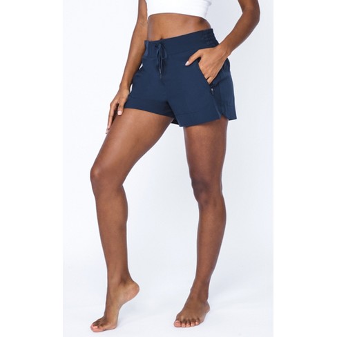 Yogalicious Womens Lux Polygiene Tribeca High Waist 3 1/2 Short