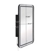 NicBex Oval/Rectangle Wall Cabinet with LED Lights,Storage Cabinet with Tempered Glass Shelves,Wall Mounted Bathroom Cabinet,Medicine Mirror Cabinet - 3 of 4