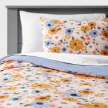 Vintage Floral Print Kids' Comforter Set - Pillowfort™
