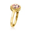 Pure Collection by Ross-Simons 0.24 ct. t.w. Multi-Gemstone Ring in 18kt Gold Vermeil - 3 of 4