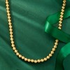 Ross-Simons Italian 6mm 18kt Gold Over Sterling Bead Necklace - 3 of 4