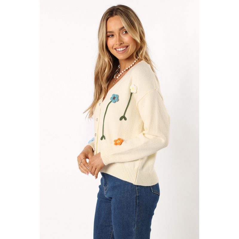 Petal and Pup Womens Reign Flower Cardigan, 2 of 7