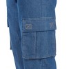 Collections Etc Mens Double Cargo Pocket Pull-on Jeans - 2 of 4