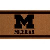 Evergreen University Of Michigan, PVC Mat 1C - 2 of 4