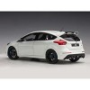 2016 Ford Focus RS Frozen White 1/18 Model Car by Autoart - 4 of 4