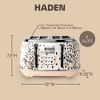 Haden Margate Poodle & Blonde Stainless Steel 4 Slice Toaster with Wide Slots, 6 Browning Control, and Removable Crumb Tray, Pale Pink/Chrome - 4 of 4