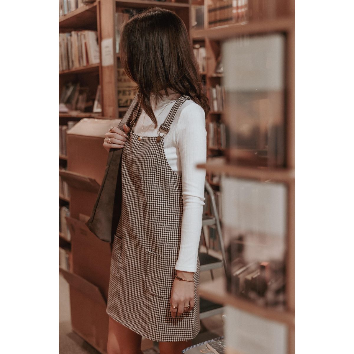 Noah Overall Mini Dress - thumbnail 6