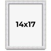 PosterPalooza | Modern Shadow Box 1.5" Depth White Picture Frame - UV Acrylic, Backing, Hanging Hardware - 2 of 4