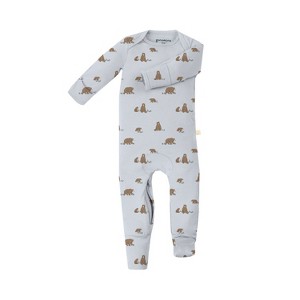 günamüna® Baby Bamboo Rayon Sleeper Pajama with DIAPER-ZiP - 1 of 4