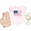 The Juniper Shop American Bow Flag Coquette Flutter Sleeve Tee - 3 of 4
