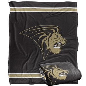Lindenwood University Primary Logo Silky Touch Blanket White 50x60 - 1 of 4
