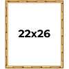 PosterPalooza | 22x26 Bamboo Picture Frame, UV Acrylic, 4 Finishes - Brown, Black, Gold, and Natural - 2 of 4