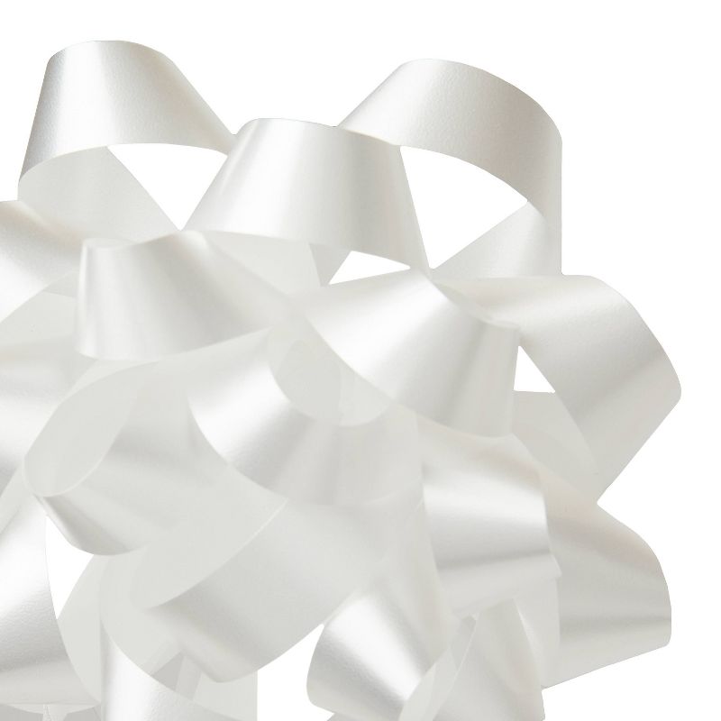 6&#34; Large White Gift Bow - Spritz&#8482;, 2 of 4