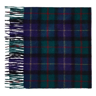 Lona Scott Pure Cashmere Tartan Scarf