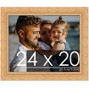 PosterPalooza | 24x20 Modern Bamboo Picture Frame, UV Acrylic, 5 Finishes - 2 of 4