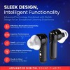 MEDca Rechargeable Digital Hearing Aids for Seniors and Adults w/ Noise Reduction, Lightweight In, Ear Bluetooth Hearing Amplifiers, Smart App Control - 2 of 4