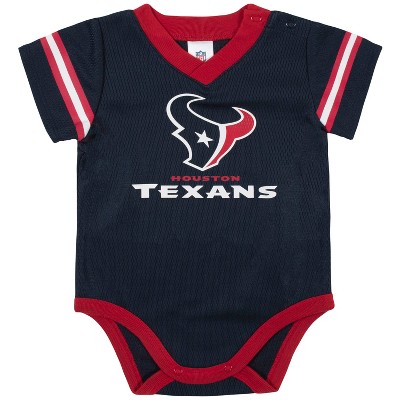 : GERBER NFL Houston Texans Boys Long Sleeve Bodysuit (2