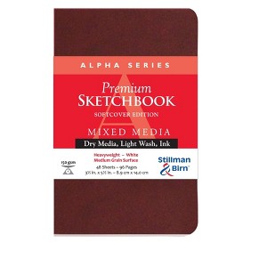 Stillman & Birn Alpha Series - Softcover Sketchbook - Portrait 3 x 5 - 150gsm White Paper - 1 of 2