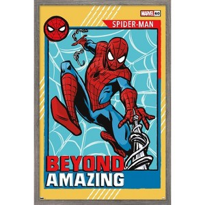 Trends International Marvel Comics - Spider-Man: Beyond Amazing - Card Framed Wall Poster Prints - 1 of 4