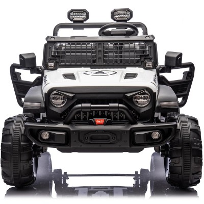 24V 9Ah 2 Seats Kids Ride On Truck with Remote Control,20“ Large Seat Ride On Car for Toddlers, Electric Riding Vehicle Car